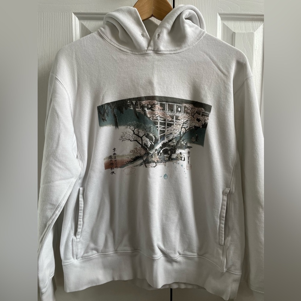 Japanese garden hoodie
